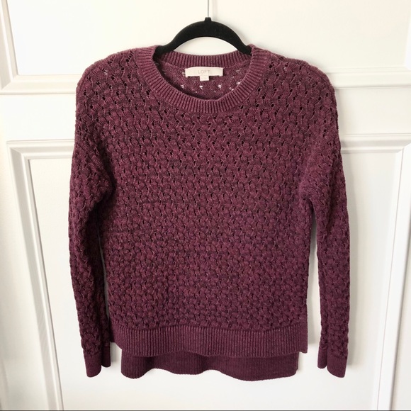 Pretty Plum Sweater - Picture 5 of 5